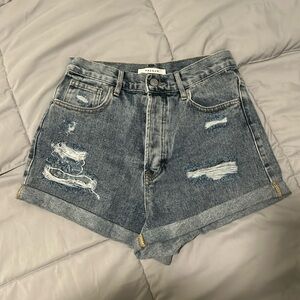 Pacsun High Rise Rolled Shorts- Size 27